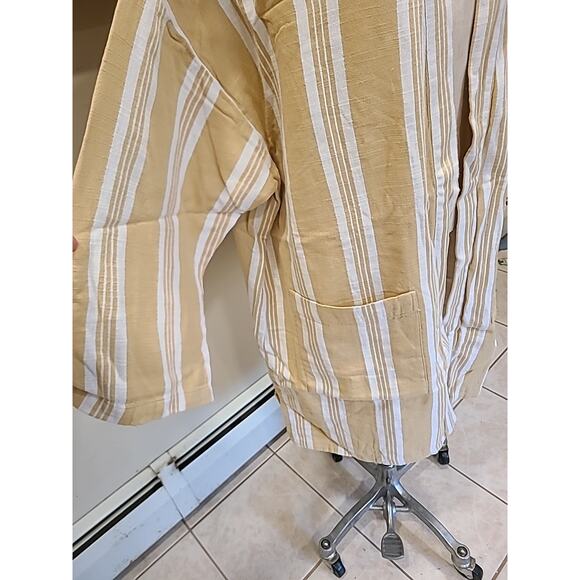 Eileen Fisher Women's Organic Cotton Kimono Jacket OS One Size Longline Coastal - Picture 5 of 10